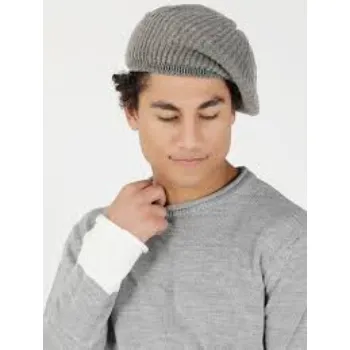 Self Design Knitted Beret Cap